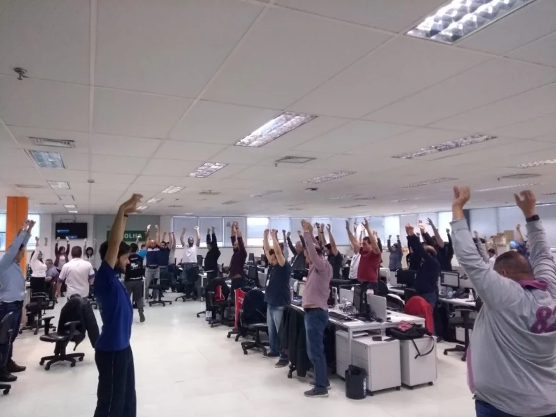 ginástica laboral