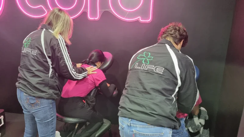 massagem para eventos em São Paulo