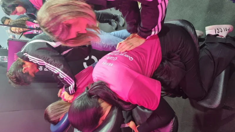 quick massage para colaboradores